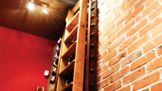 Wine ladder. 